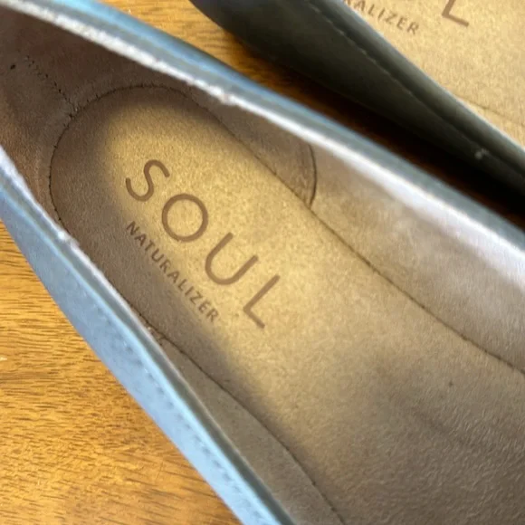 Naturalizer Soul Alexis Loafer Mushroom Gray 8M EUC - Picture 2 of 9